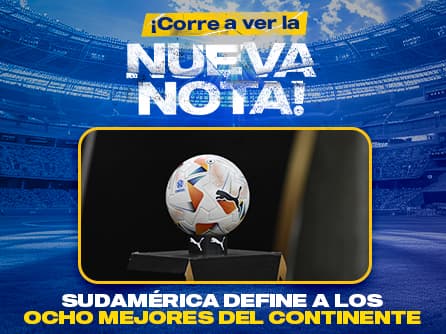 Nota cuartos de final Copas Conmebol